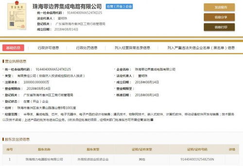 格力電器加碼芯片布局 10億元注冊集成電路公司，深化信息系統集成服務